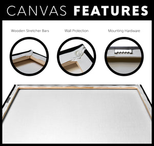 Custom Canvas - Solid Background Color of Your Choice