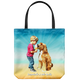 Custom Summer Holiday Tote Bag