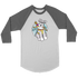 Schnauzer Cupid #2 Unisex Raglan
