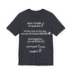 Make Thyme To Read, We are all Human Beans, Together We Will Rice, Lettuce Pray, Ramen Unisex Jersey Short Sleeve Tee