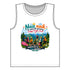 Indonesian by Birth Hiker by Choice Muscle Tank — 'Naik naik ke puncak gunung' Outdoor Tank Top