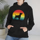 Jack Russell Hoodie Sunset Vintage Unisex Heavy Blend™ Hooded Sweatshirt