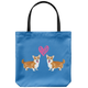 Twin Corgies Love - Tote Bag