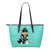 Small Leather Tote - Funny Dog 
