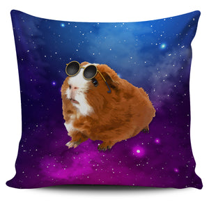 Extraordinaire Guinea Pig in Galaxy - Pillow Cover
