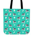 Miniature Schnauzer Pattern Tote Bag