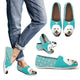 Poodle Casual Shoes Geometric Style 1 - Teal