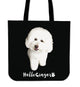 Ginger Poodle Instagram Tote Bag