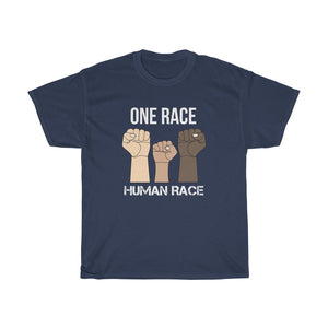 One Race Human Race #2 Short-Sleeve Unisex T-Shirt - No to Racism - Solidarity - United - Black Lives Matter