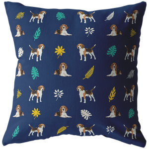 Beagle Pattern 2 Pillow