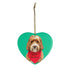 Custom Ornament - We Add Red Bandana & Name of Your Pet!