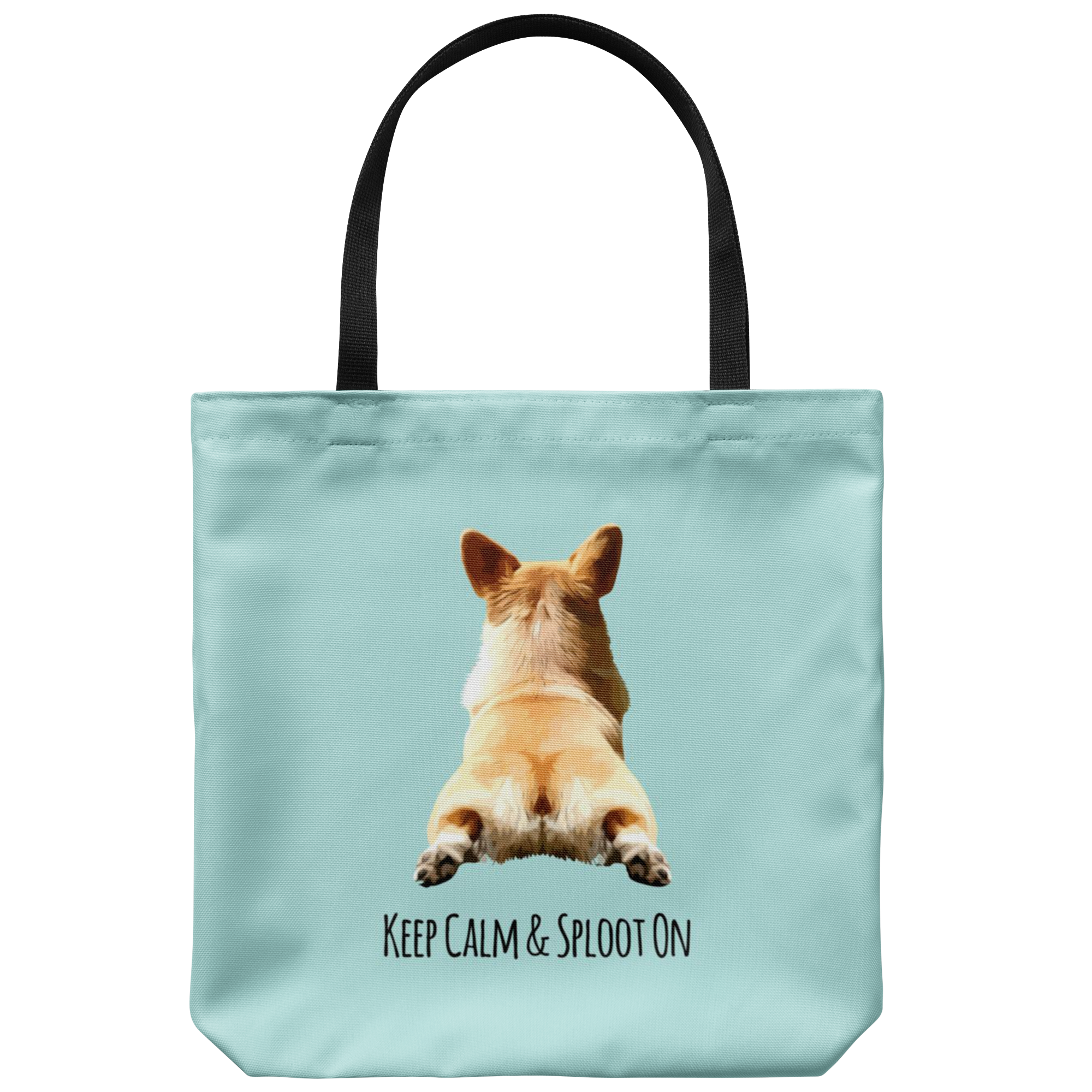 Corgi - Keep Calm & Sploot On - Tote Bag
