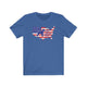 Patriotic Schnauzer, Schnauzer Shirt, Unisex Shirt, 4th July Shirt, American Flag Shirt, Patriotic Dog Gift, Schnauzer Gift