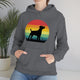 Jack Russell Hoodie Sunset Vintage Unisex Heavy Blend™ Hooded Sweatshirt