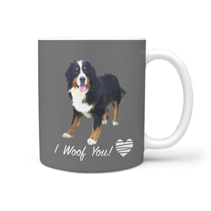 Custom Mug - To Feature Your Own Pet! Grey Background.