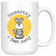 Namastay 6 Feet Away Schnauzer Mug - Social Distancing Gift  For Schnauzer Lover Unique Funny Quote