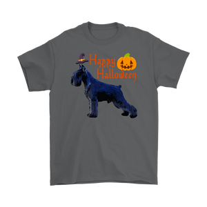Happy Halloween - Giant Schnauzer Witch Pumpkin Unisex T-Shirt