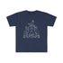 Wright Family Crest Snowden & Sergeant - Grey Unisex Softstyle T-Shirt