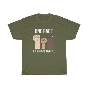 One Race Human Race #2 Short-Sleeve Unisex T-Shirt - No to Racism - Solidarity - United - Black Lives Matter