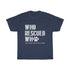 Who Rescued Who This T-Shirt Helps Dogs in Need Unisex Tee Rescue Dog Lover Adopt Paw Philanthropy