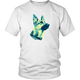 German Shepherd Gazing Tri-Tone Design - Apparels  (Hoodie, Raglan, T-Shirt, Long Sleeve)