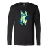 German Shepherd Gazing Tri-Tone Design - Apparels (Long Sleeve, Hoodie,Tank, Raglan, T-Shirt)