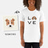 Custom L.O.V.E Short-Sleeve Unisex T-Shirt