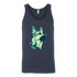 German Shepherd Gazing Tri-Tone Design - Apparels  (Tank, Hoodie, Raglan, T-Shirt, Long Sleeve)