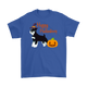 Happy Halloween Black & Silver Miniature Schnauzer Witch Pumpkin Unisex T-Shirt