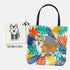 Custom Tote Bag - Colourful Leaves