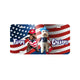 Finn & Quinn - Patriotic USA Flag - License Plate