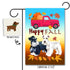 Custom HAPPY FALL Garden or House Wall Flag - To Feature Your Own Pets