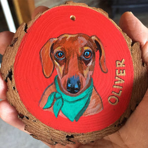 Handpainted Ornament - Acrylic Painting