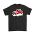 Schnauzer Red Truck Christmas  Unisex Long Sleeved or Short Sleeved T-Shirt