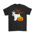 Happy Halloween - White Miniature Schnauzer Witch Pumpkin Unisex T-Shirt