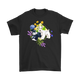 T-Shirt Schnauzers with Spring Flowers Design - Longsleeved T-Shirt