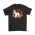Happy Fall Y'all White Miniature Schnauzer Unisex T-Shirt