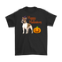 Happy Halloween - French Bulldog Witch Pumpkin Unisex T-Shirt