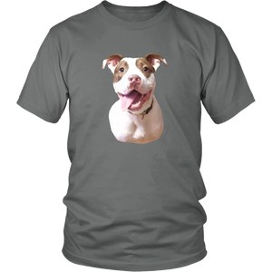 Pitbull Smiling T-Shirt/Tank/Hoodie/Raglan