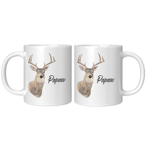 Papaw Mug, Deer Mug