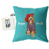 Custom Pillow - Pet's Name (Background color can be anything)