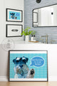 Wash Your Hands Ya Filthy Animal Schnauzer Funny Poster