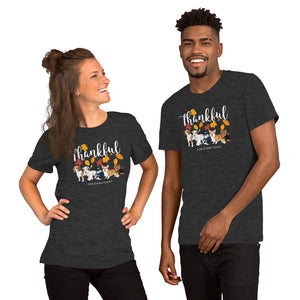 Thankful for Efurrything Thanksgiving Autumn/ Fall Season Short-Sleeve Unisex T-Shirt