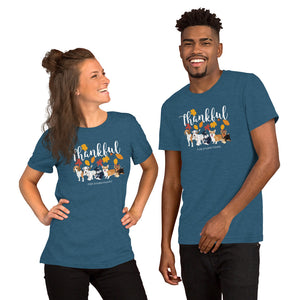 Thankful for Efurrything Thanksgiving Autumn/ Fall Season Short-Sleeve Unisex T-Shirt