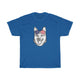 T-Shirt German Shepherd K9 Dog, Sunglasses, Patriotic American Flag  - 4th July Independence Day