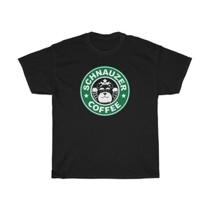 Unisex T-Shirt Schnauzer Coffee, Schnauzer Lover Gift