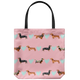 Dachshund Collections Tote Bag