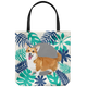 Corgi - Forest - Tote Bag