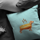 Dachshund - Hotdog Pillow