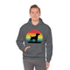 Jack Russell Hoodie Sunset Vintage Unisex Heavy Blend™ Hooded Sweatshirt